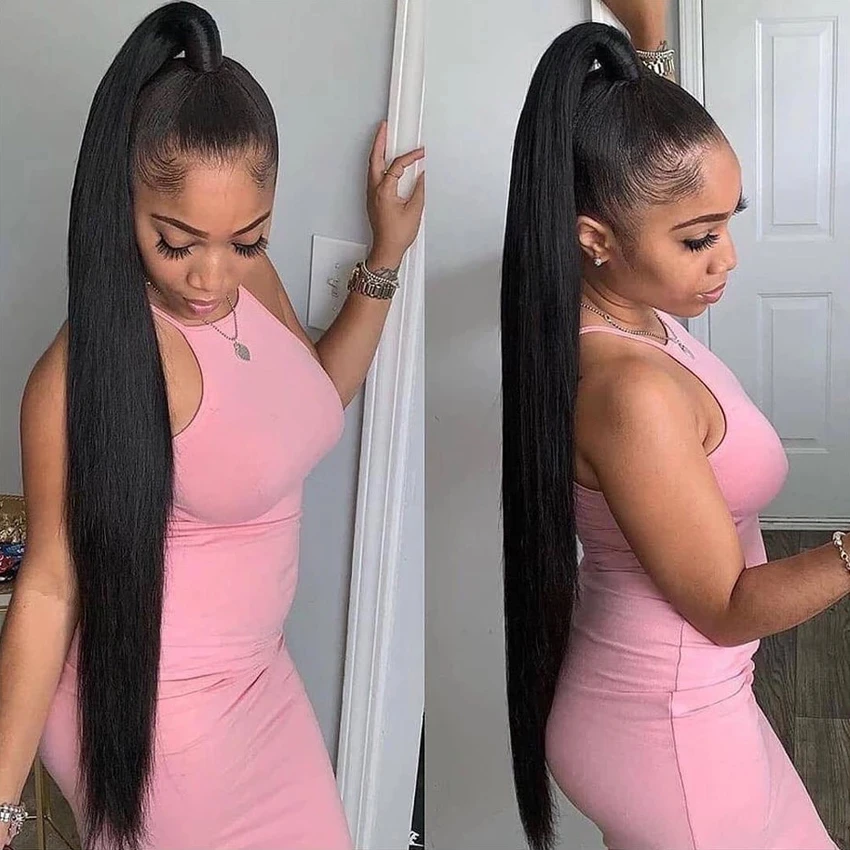 

Natural Color 6a Hair with Closure Transparent Lace 5x5 Closure With Bundles Peruvian Straight Hair Bundels with Closure