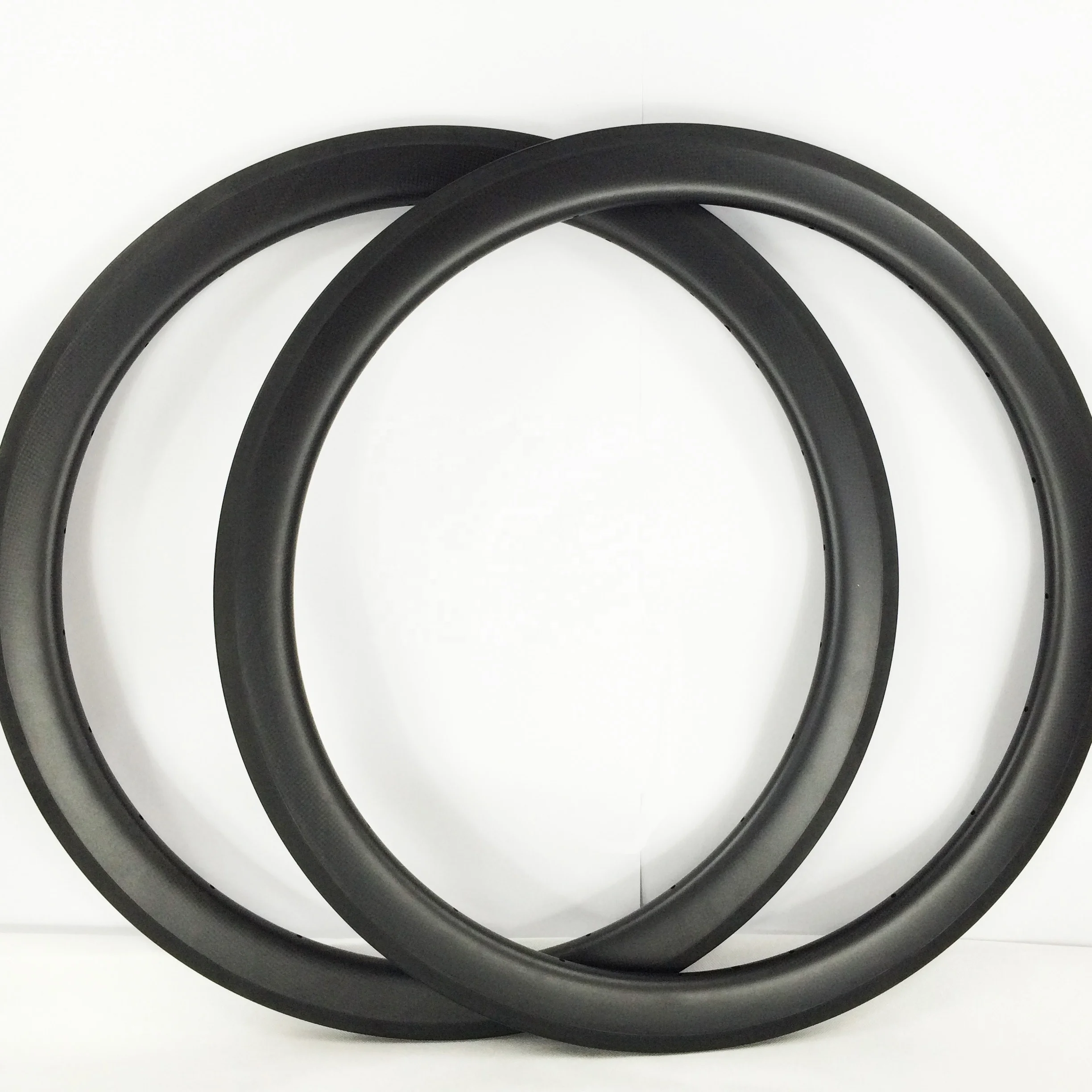 

Hot Sale Toray T700/T800 700C Road Carbon Bicycle Rims For Tubuless 50*25mm