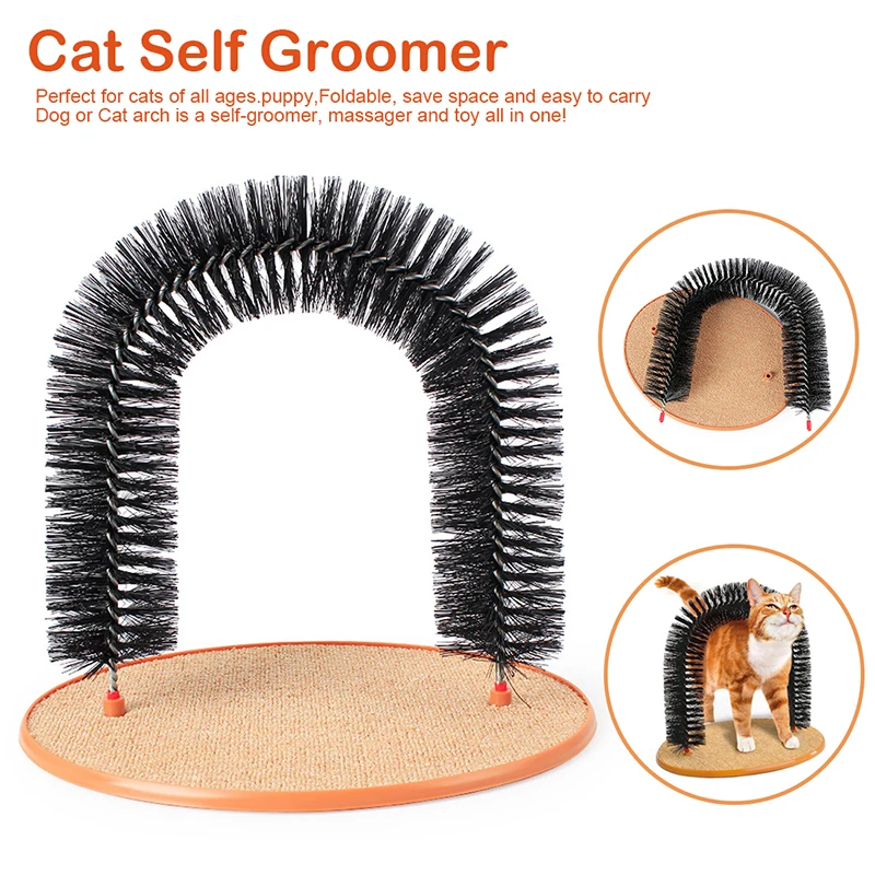 Purrfect Arch Cat Sisal Toy Cat Self Shedding Arch Tunnel Arch Cat Scratching Cleaning Toys