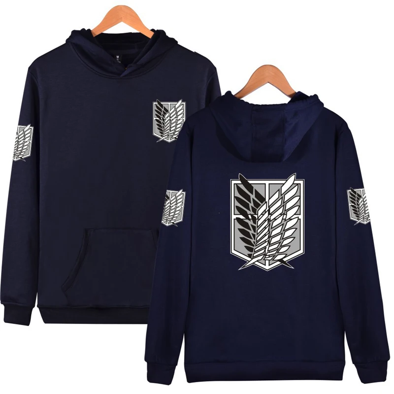 Anime Clothing Attack On Titan Hoodie One Piece Japanese Hoodies Ropa ...