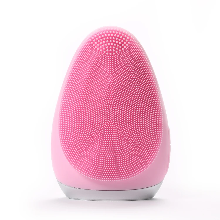 

2021 Electric Facial Cleansing Brush Silicone Home Use Beauty Equipment Facial Cleanser Brush