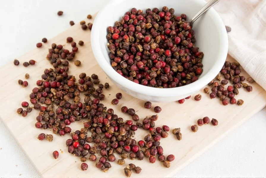 Cup of hot juniper berry tea