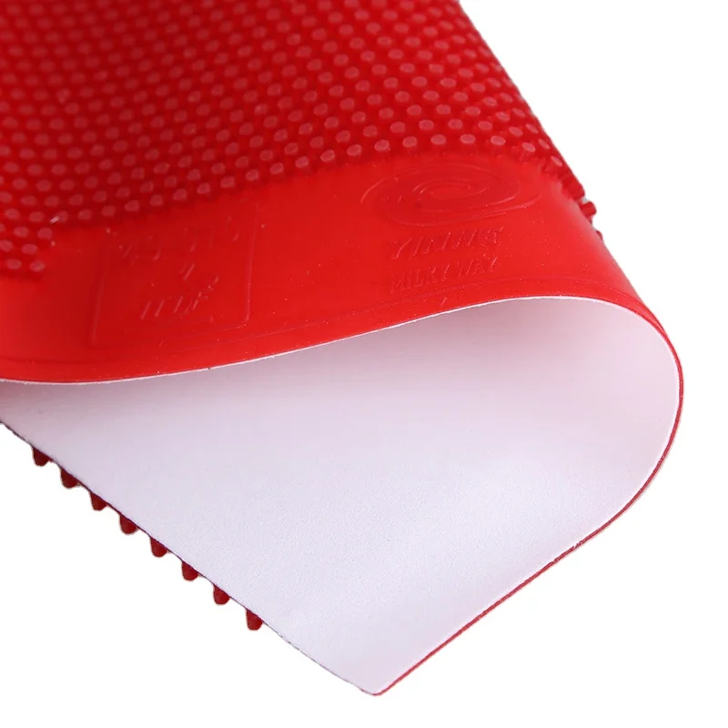 

yinhe qing standard version of ping pong rubber both offensive and defensive Table Tennis Rubber Table Tennis, Black red