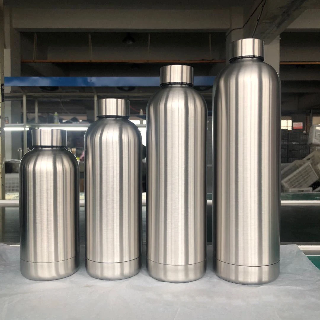 

Mikenda Double-layer stainless steel 304 creative gift cup vacuum thermos cup 500ml small mouth sports kettle gift order, Mix