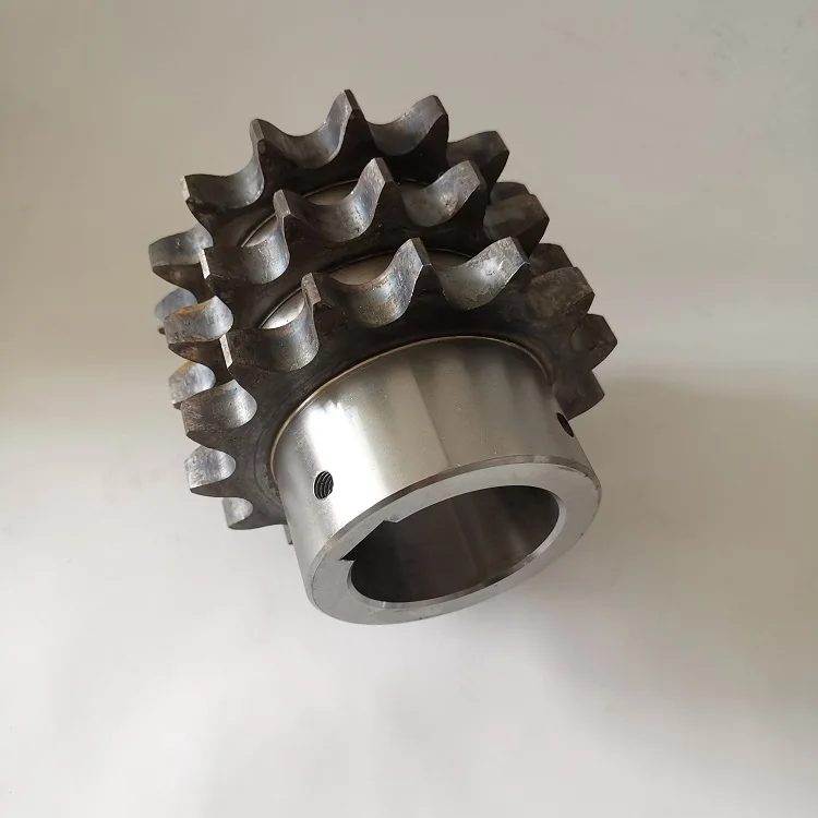 C45 Triplex Three Rows Of Chain Roller Sprockets - Buy Triplex ...