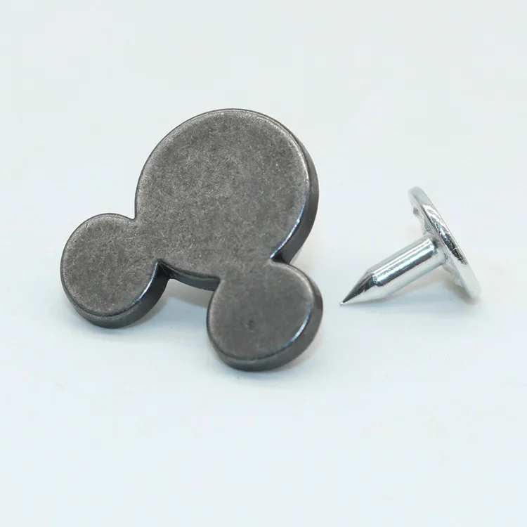 
colorful color mickey shape snaps for child clothing 