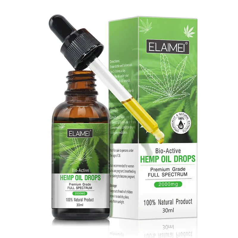 

Organic Improve Sleep Hemp Essential Massage Oil Skin Hair Care Products cbd Oil Private Label