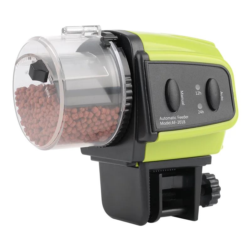 

AF-2018 12 Hours / 24 Hours Automatic Feeder Fish Feeder Pet Bowls & Feeders for Fish Tank Abs,plastic Quadrate 480*255*245mm