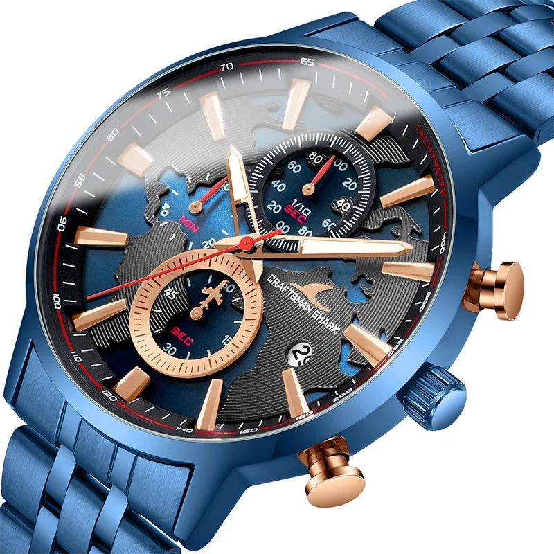 

Private Label Men's Watch Watches Custom Logo Luxury Men's Quartz Watches