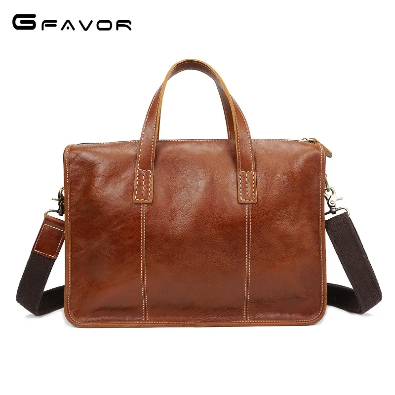 

Frist Layer High quality vintage laptop briefcase men handbag crazy horse leather messenger bag for men, Any color is available