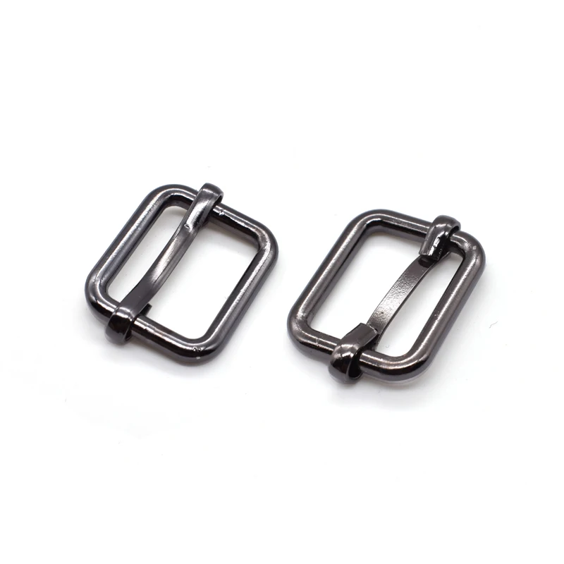 

Inner size length 15mm-60mm Metal Bag Strap Adjust Square Ring Buckle adjustable buckle, Gold, black nickel, silver