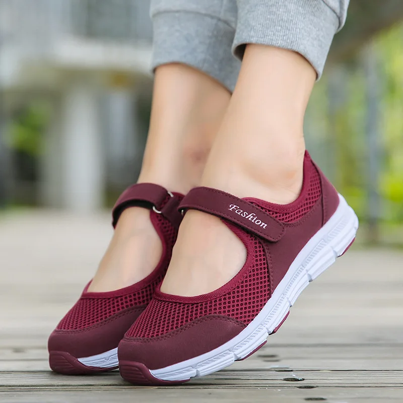 

Women Plus Size Casual Knitting Sock Sneakers Stretch Flat Platform Fashion Ladies Slip On Shoes Footwear, Shown