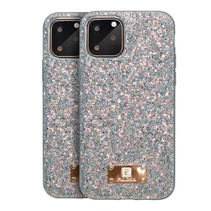 Leather Glitter Mobile Phone Back Cover Samsung iPhone