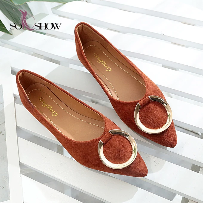 

China wholesale summer shoes ladies footwear flats for women and ladies