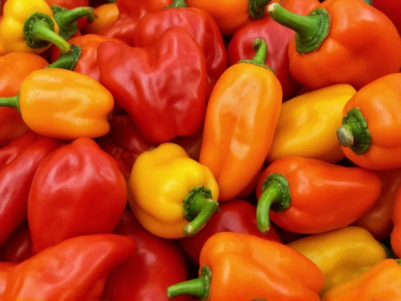 Habanero Pepper Colors: Orange, Red, Yellow & More
