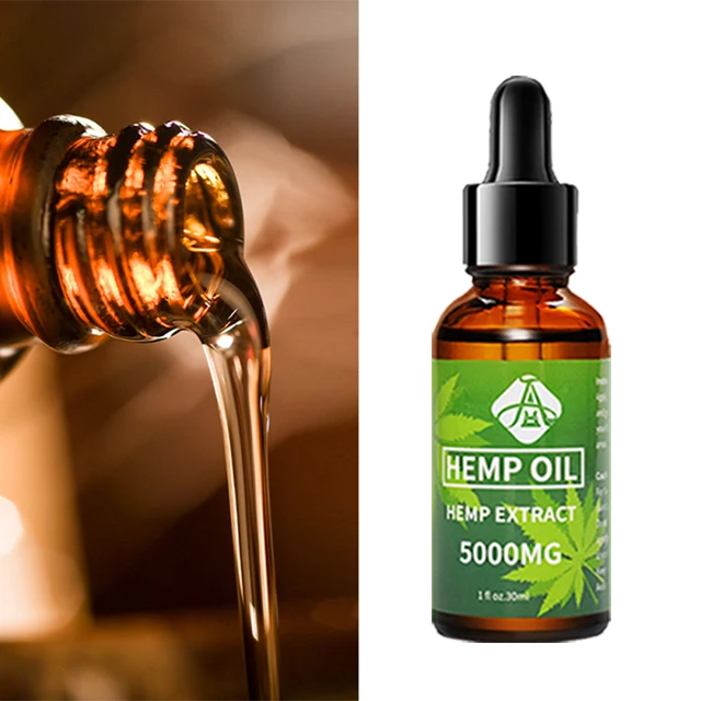 

AH Custom Organic Natural 5000mg Pain Relief Full Spectrum Extract Seed Hemp CBD Oil for Sale