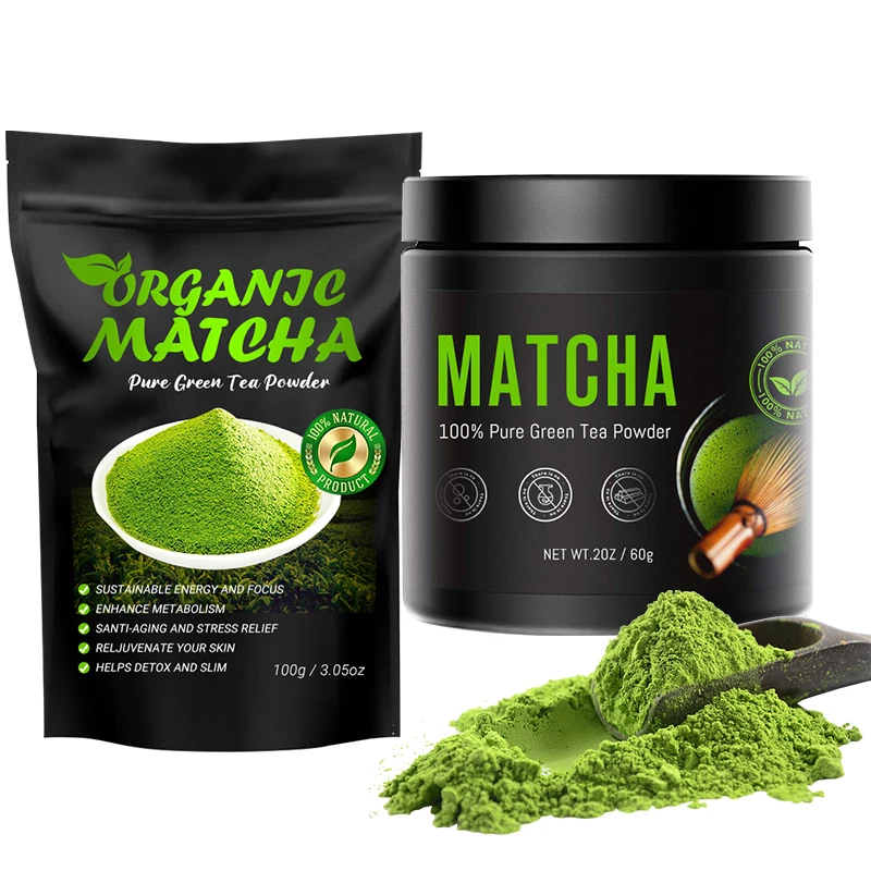 

100% Pure Matcha Powder Organic Matcha Green Tea Certified Macha Ceremonial Grade Tea Macha Powder