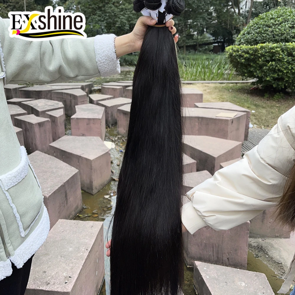 

Exshine 100% Natural Indian Temple Human Hair Wholesale, Raw Indian Women Hair bundle ,Raw Indian Hair