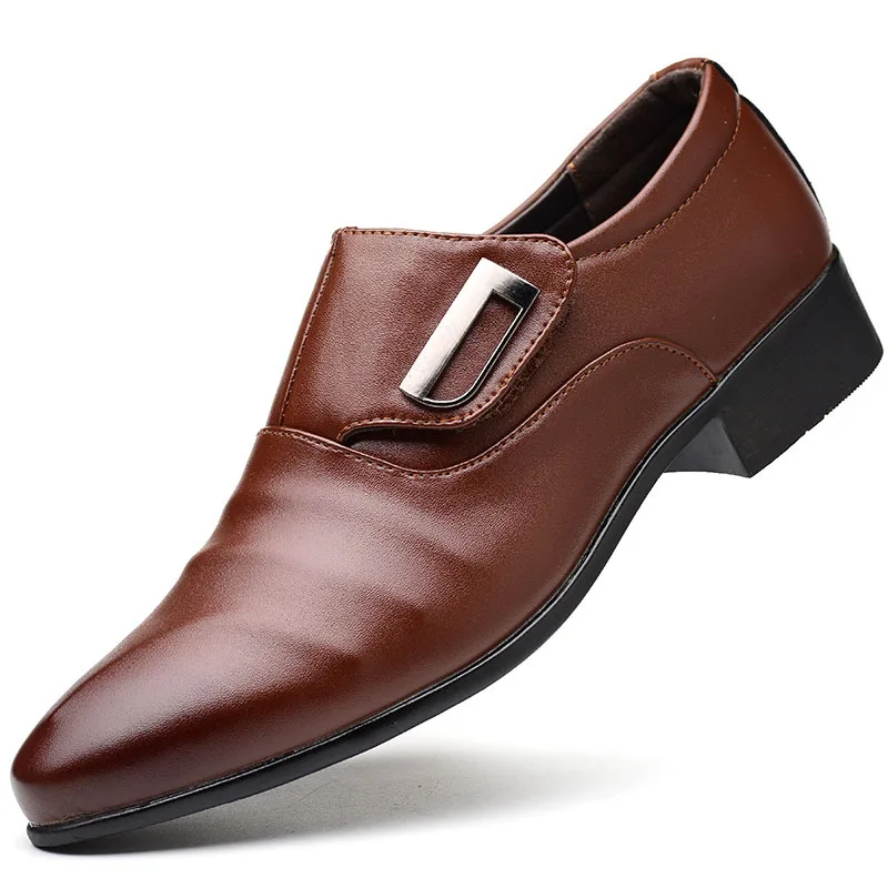 

wholesale formal men leather shoe wedding dress shoe pu for men, 2 colors