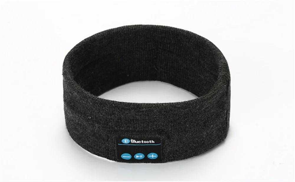
2019 wireless Bluetooth Headband music knitted running Yoga sweartband Workout Jogging head-phones earphone hair band 