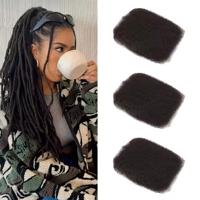 Hot 100% Raw Remy Brazilian Hair Dreadlock Twist Braiding for Women Afro Kinky Bulk Natural Human Hair Easy to Bleach and Dye