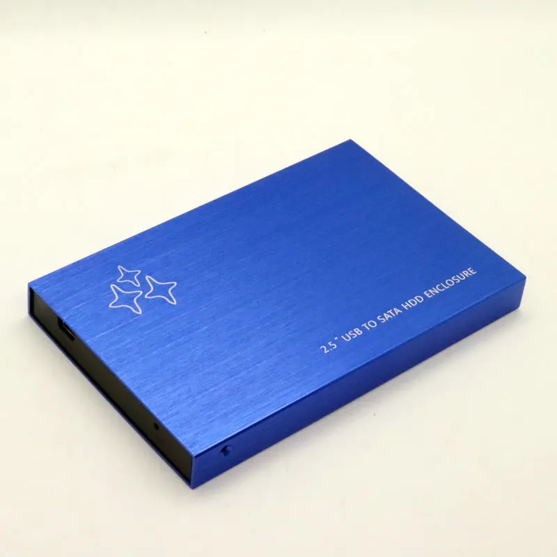 2.5 Inch External Hdd Enclosure Hard Disk USB 2.0 HDD Enclosure Case Metal portable case