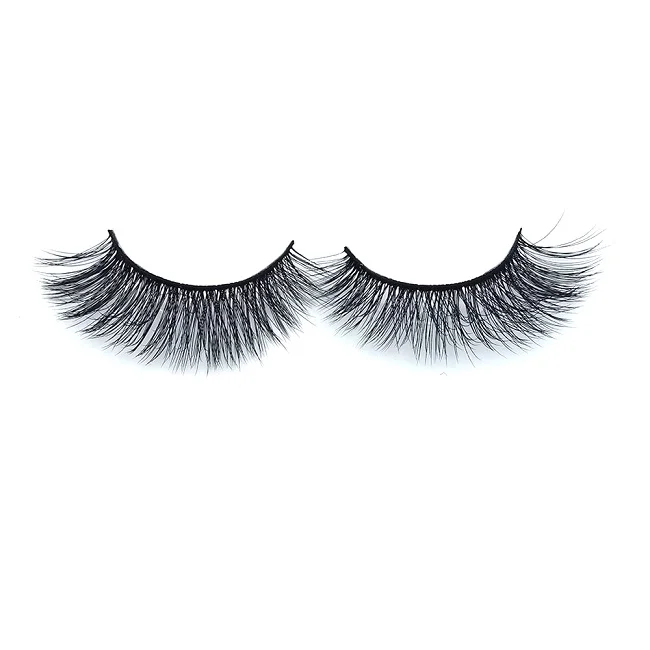 

Wholesale Soft High quality 3D Fur Faux Lashes luxurious Wispy Full Strips 20mm Mink Eyelashes