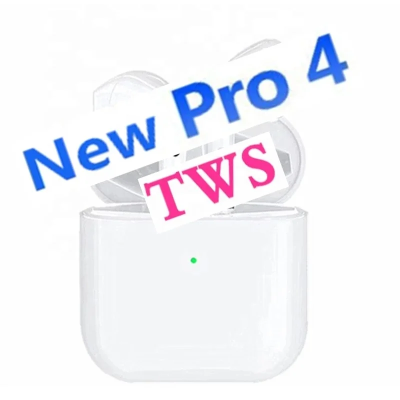 

Shenzhen TWS pro4 Wireless Stereo Blue tooth headset super bass Music pro 4 earbuds Sports Gamer earphone For iphone For apple, White