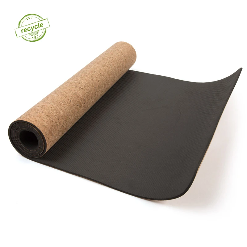 

5mm 100% Cork Yoga Mat Eco-friendly ,Cork-yoga-mat 2022 Cork Yoga Mat Extra Thick, Cork color