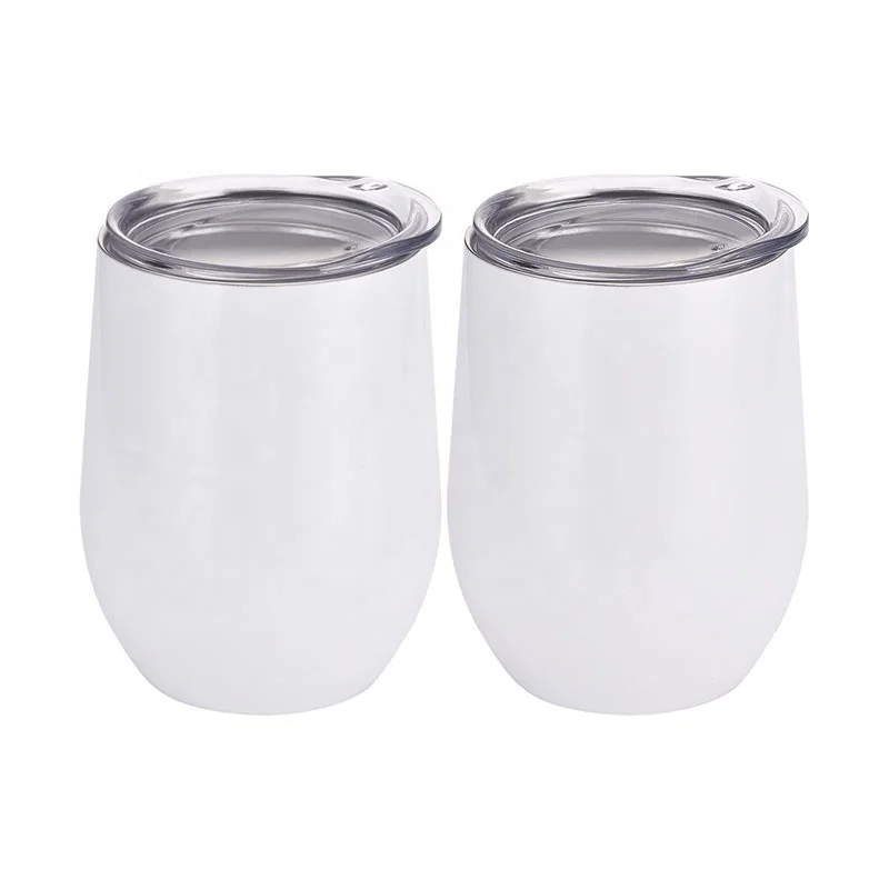 

amazon top seller 12oz sublimation blank wine tumbler double wall 18/8 stainless steel insulated sublimation blank wine tumbler