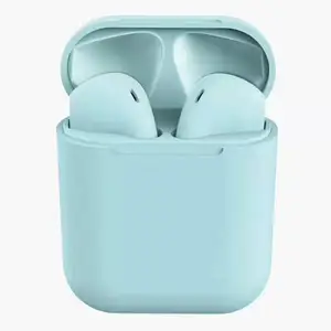 New Arrivals Matte colorful inpods 12 Wireless earphone Earbuds Touch Control TWS Headphone 5.0 Stereo sport headset in ear