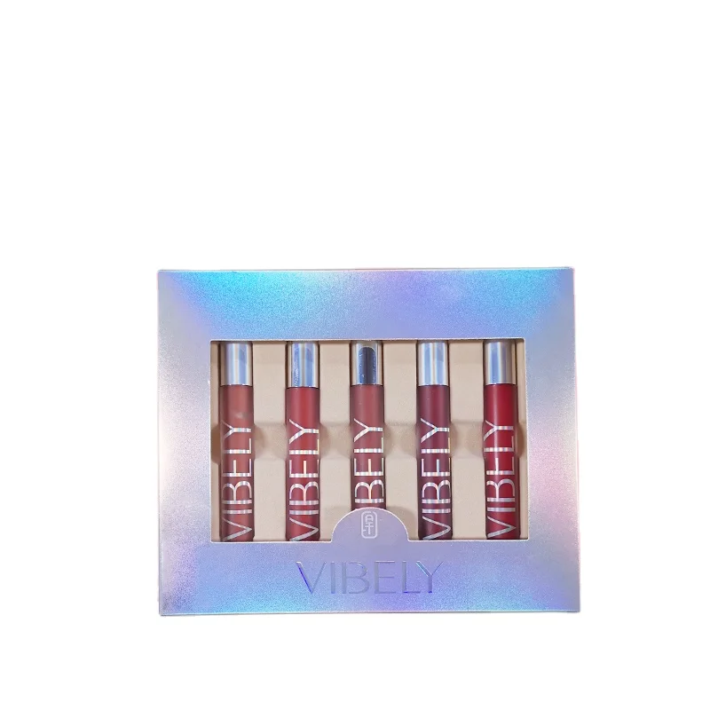

Private Label Lip Gloss Waterproof High Pigment Lip Gloss Liquid Lipstick Matte Custom Logo lipstick set