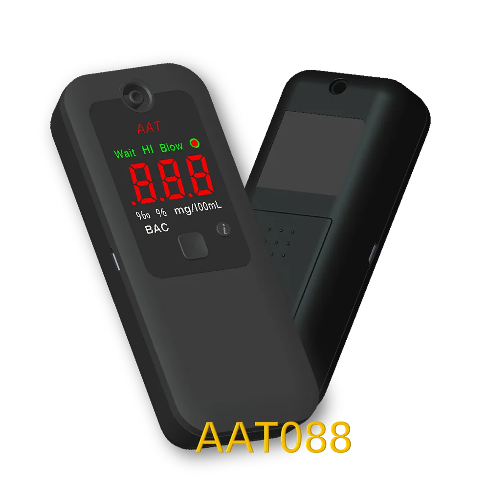 Aat088 Alcohol Tester With Rechargeable Battery With Memories Drivaid