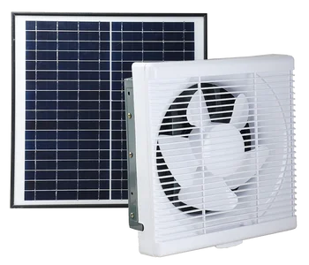 24h Bathroom Solar Exhaust Fan Solar Powered Ventilator Fan Solar Air ...