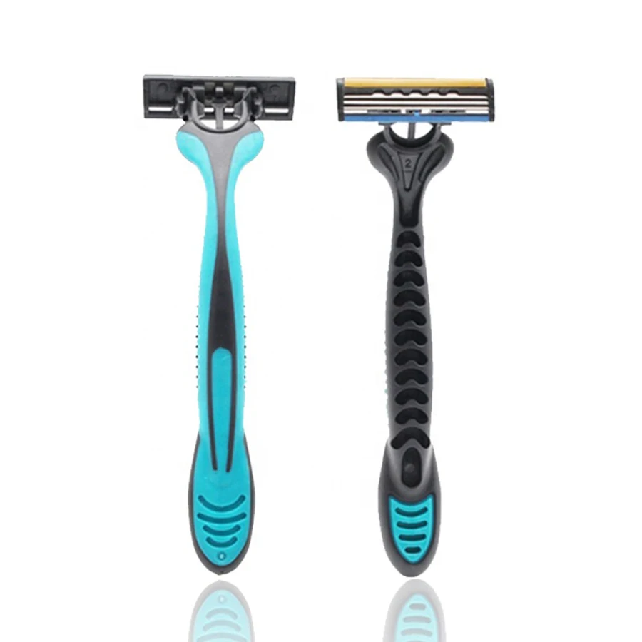 

Chrome coated Stainless steel triple blade disposable shaver, Requests