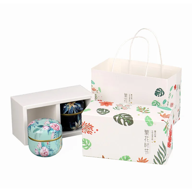 Star Packaging Custom Christmas Printing Mini Irregular Round for Cookies  Black Coffee Tea Gift Cards Tin Box With Lid