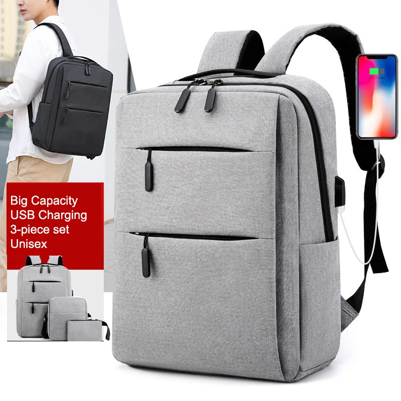 

customized designer business 15.6 inch school mens waterproof women girls notebook bag laptop backpack with usb charging port, Blue,red,gray,black