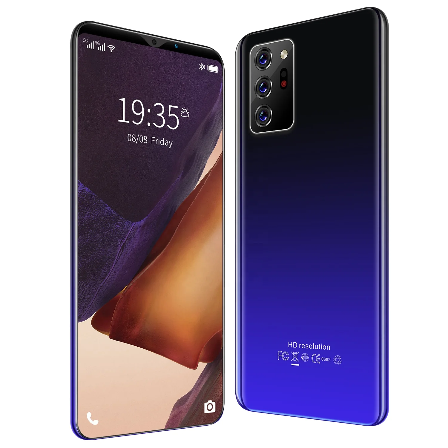 

Super slim mobile phone high capacity battery Facewake Fingerprint Unlock online phone order Mate 41 low price Android Smartphon, Blue,orange ,purple