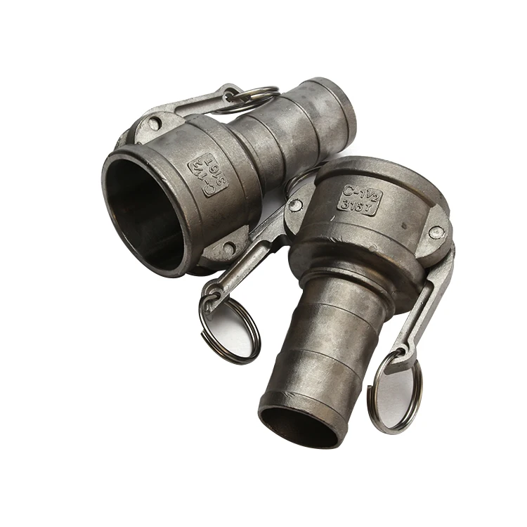 High Pressure Stainless Steel Aluminum Type C Camlock Flange Quick