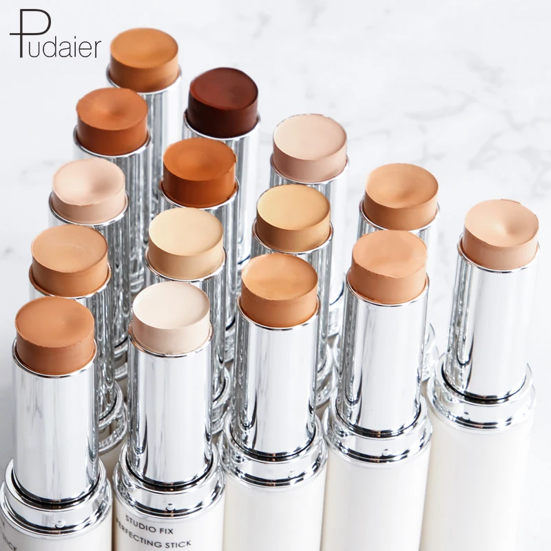 

Make Up Full Coverage Matte Foundation Stick Pro Concealer Private Label, 18 shades