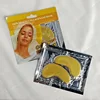 Customized Mond'sub Hot Sale Pure Foil Patch 24k Anti Wrinkle Patches Gold Collagen Eye Masks