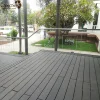 synthetic teak decking board wood plastic composite