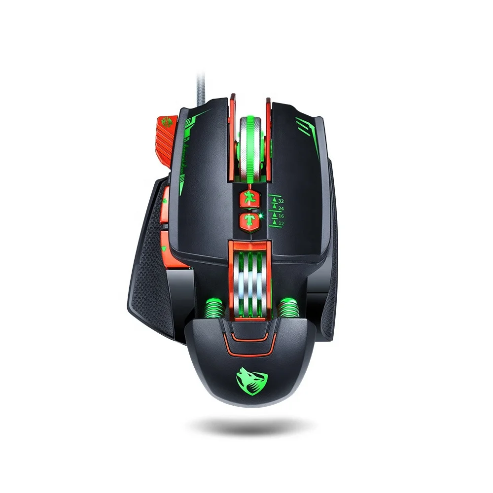 

Ergonomic Mouse Gaming 3200DPI Adjustable Wrist Support Wired Computer Optical Mouse Gamer