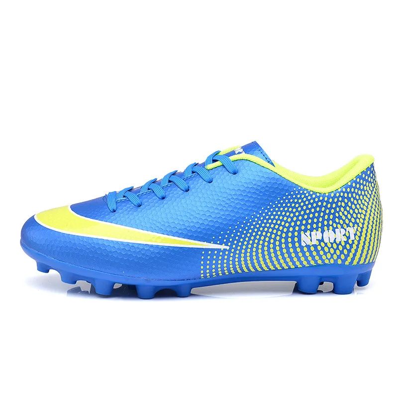 

football shoes low price, rubber sole soccer shoes, anti slip soccer boots wholesale, 5 colors