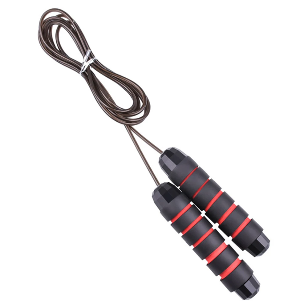 

Newbility hot style fitness wire rope students rope skipping equipment, Black/red/blue/green