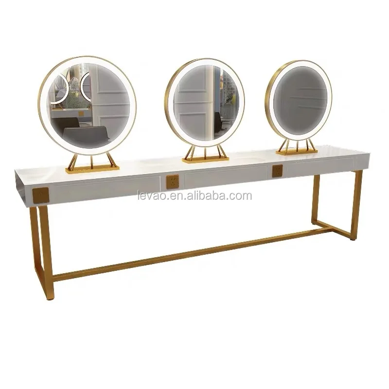 oval led mirror