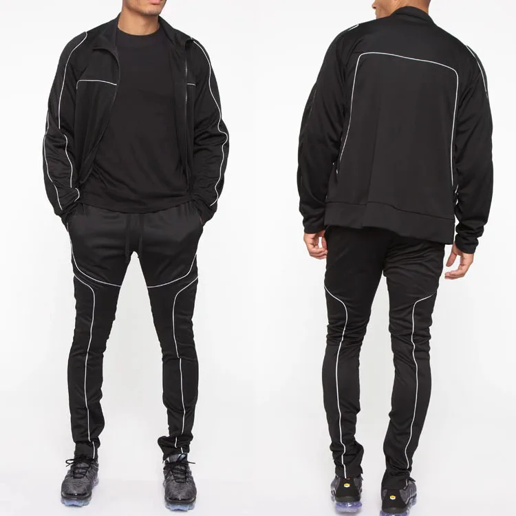 mens reflective tracksuit