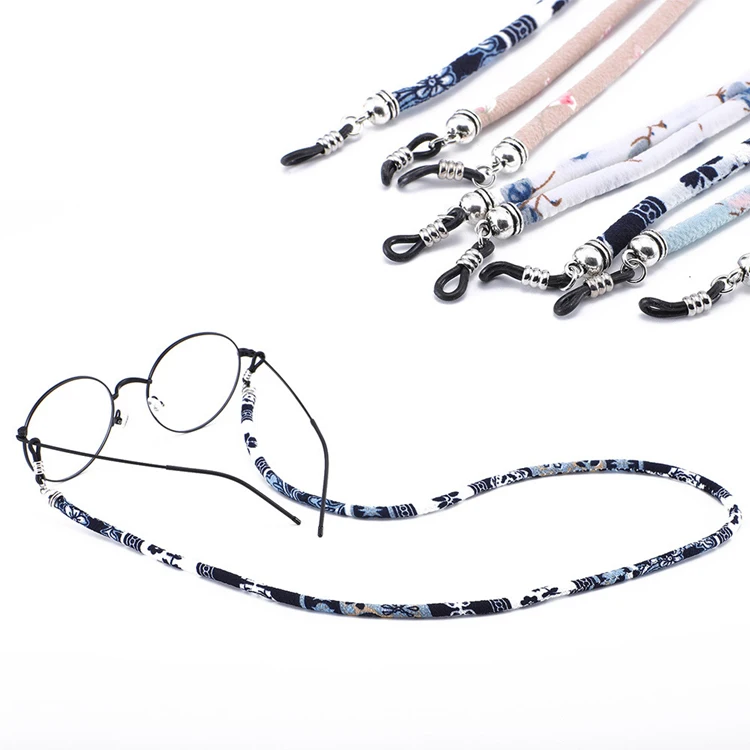 

Chinese Style Nylon Adjustable Neck Cord Strap Eyeglass Glasses String Lanyard, 4 color optional