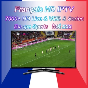 7000+ HD IPTV France 1 year Subscription VOD Series Sports 12 months Free trial code M3u For Android Mag250X Smart TV reseller