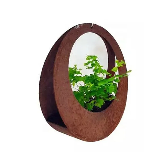 

Garden Wall Planter Cheap Large Size Decorative Hanging Planters Plant Pots Big Self Watering Outdoor Flower Pots for Tree, Customized color